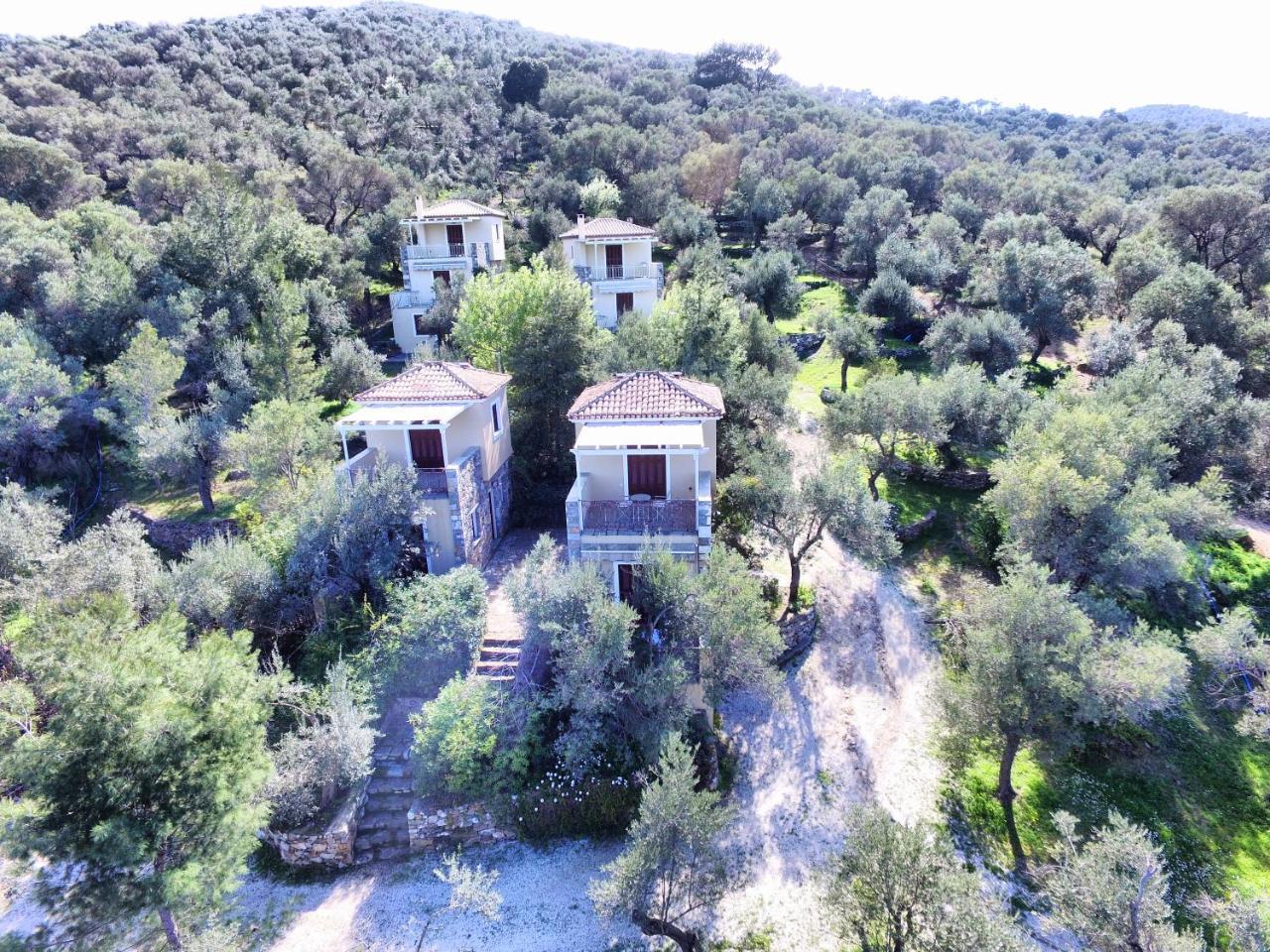 Gera'S Olive Grove - Elaionas Lesvou Hotel Marmaro  Exterior photo